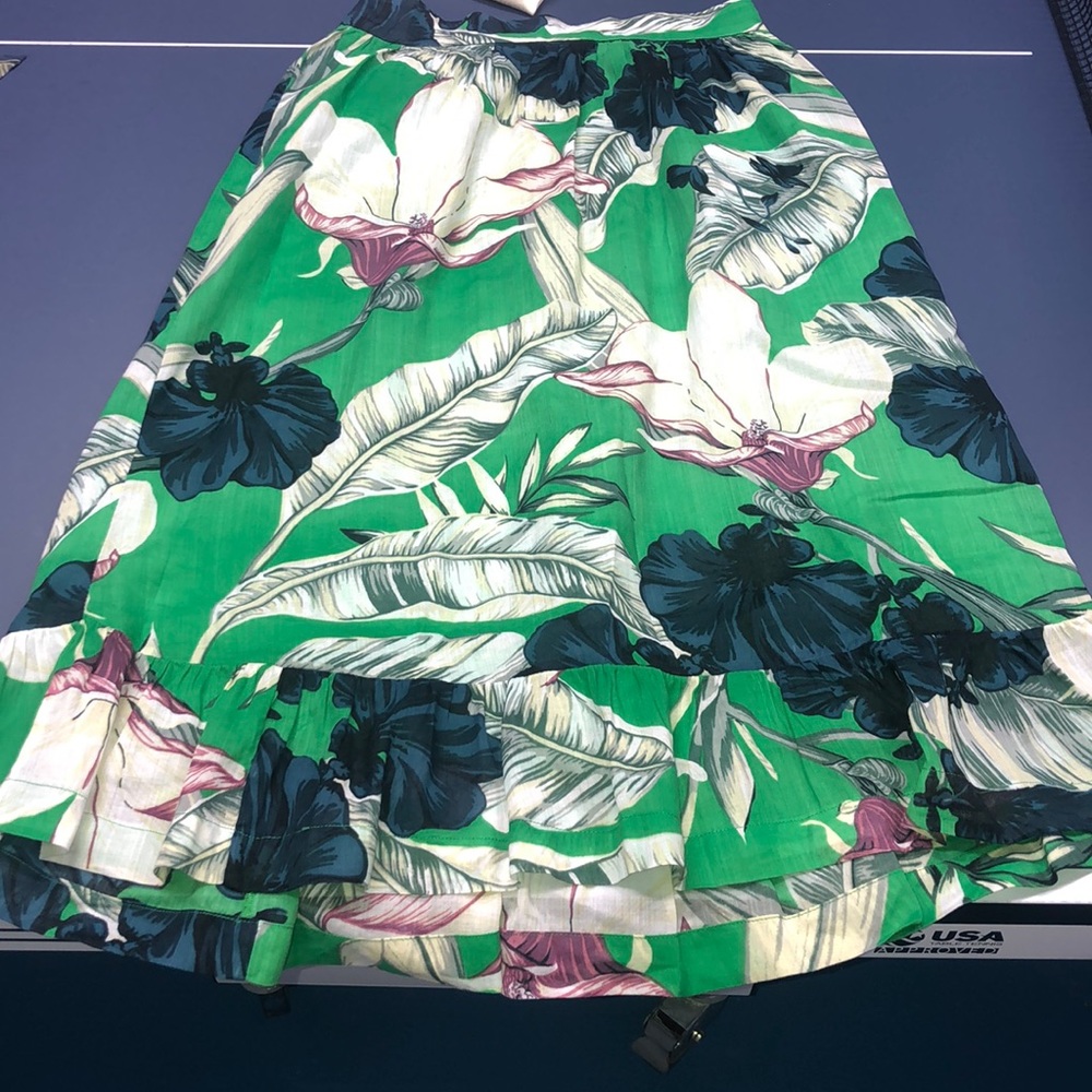Festive Flowery and Flowy Long Skirt